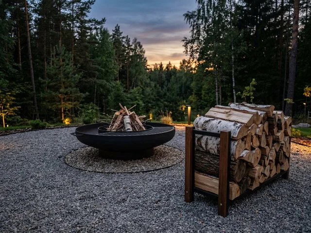 Дрова для уличного костра и фаер-шоу в Рязани
